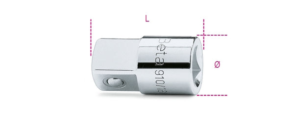 Бета 3/8 '' женска и 1/2 '' мъжки адаптер 009100814