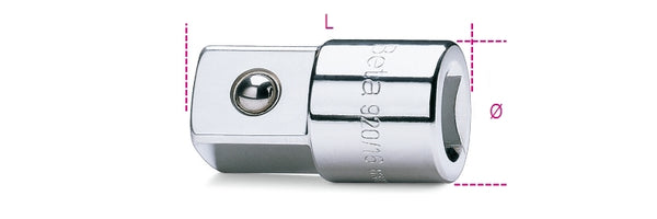 Бета 1/2 '' женска и 3/4 '' мъжки адаптер 009200814