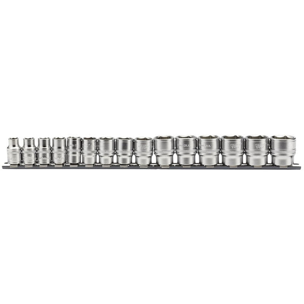 Draper 3/8 '' Drive Soces Set 8 до 22 мм - 15 парчета 16492.0