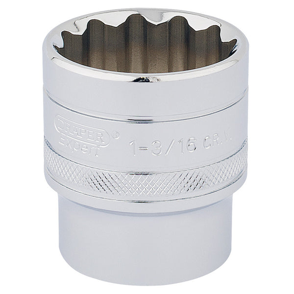 Draper 1/2 '' Drive Soces 12 точки 1 3/16 '' 33728.0