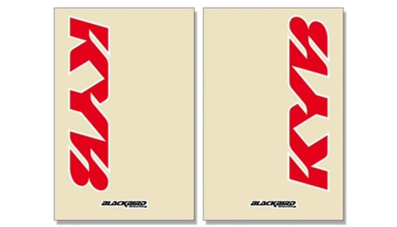 Blackbird Kayaba Fork Graphic Kit Clear 5045K