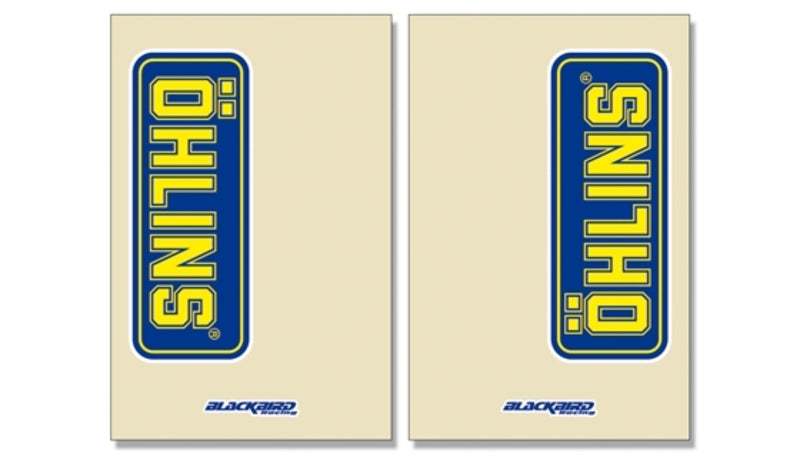 Blackbird Ohlins Fork Graphic Kit Clear 5045o