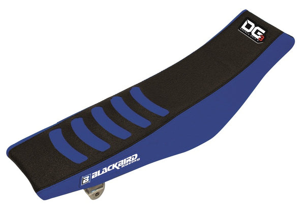 Blackbird Double Grip 3 Saddle cover - Black/Blue - Yamaha 1230h