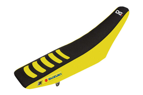 Blackbird Double Grip 3 Cover Saddle - Suzuki RM85 1323H (жълто /черно)