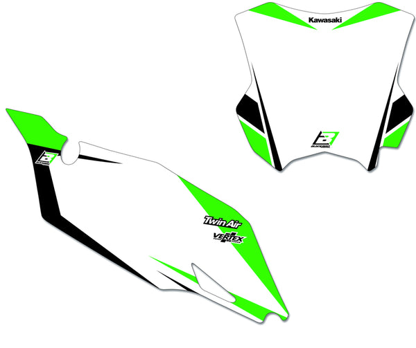 Стикери за графична плоча Blackbird Kawasaki KX250F 6409N