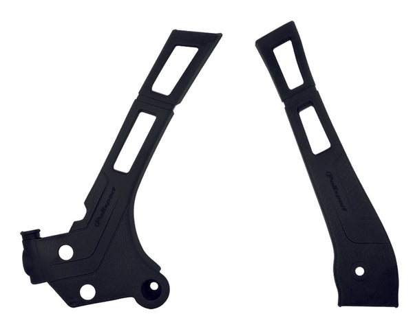 Полицейски пристанищна рамка Покритие Black Yamaha YZ125/250 8466700001