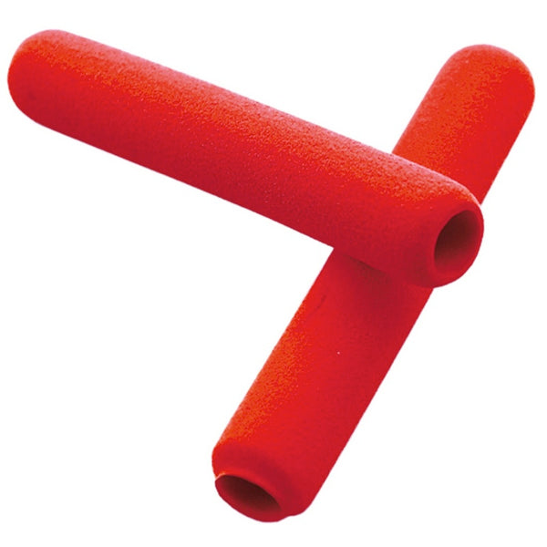 V PARTS Foam Lever Grips Red SS-361-R 