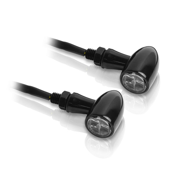 V Parts Arrow LED Blinkers - Black | Universal | 6pj99t091b (PAR)