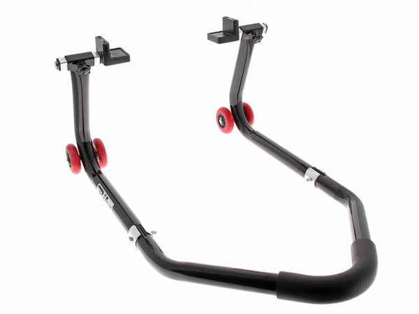 Bihr Universal Dismountable Reara Stand Lift Black с "L '" гумени адаптери