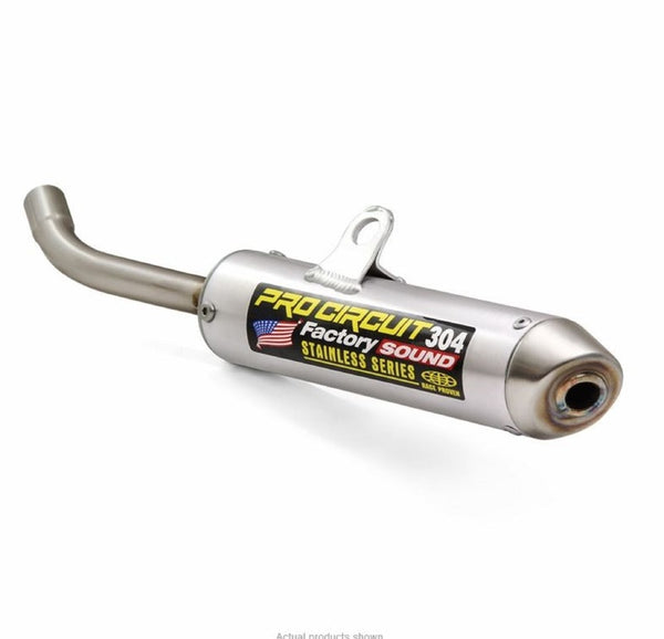 Pro Circuit 304 Muffler четкат алуминий/неръждаема стомана Крайна капачка Yamaha YZ65 1031865