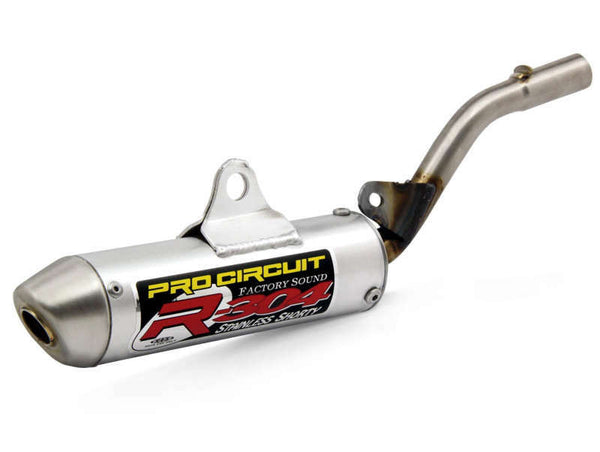 Pro Circuit R-304 Euro Mufler четка алуминий/неръждаема стомана Крайна капачка Kawasaki KX85 1121485