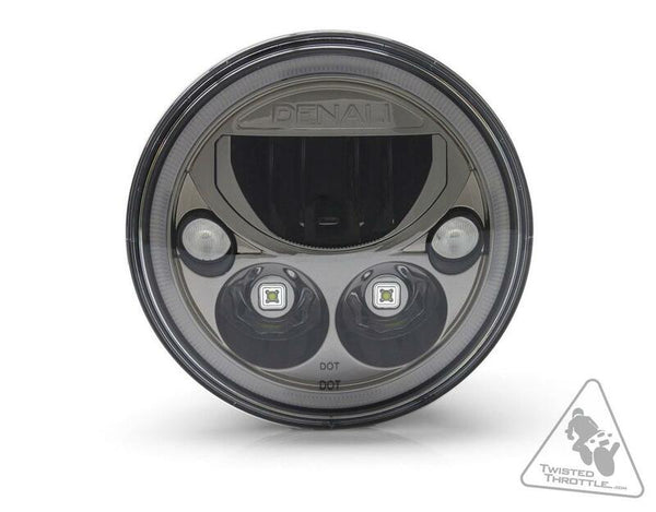 Denali M7 LED фара Ø177mm черен хром TT-M7E
