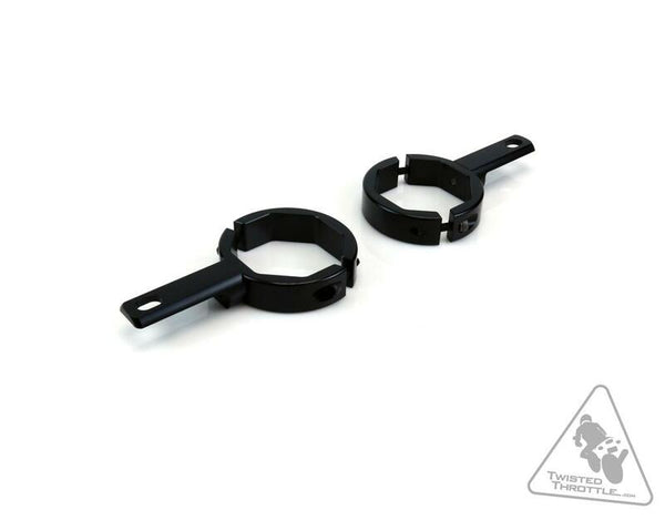 Denali обърнати вилици Светлинна монтиране Ø50-60mm Black Lah.10500.B