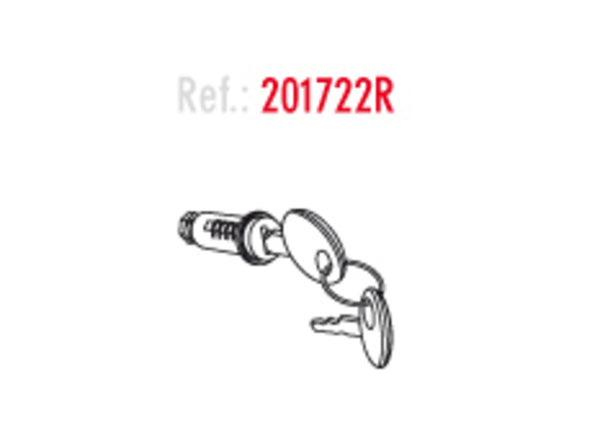 Shad Sh26/29/33/34/39/40 Spare Lock System 201722R
