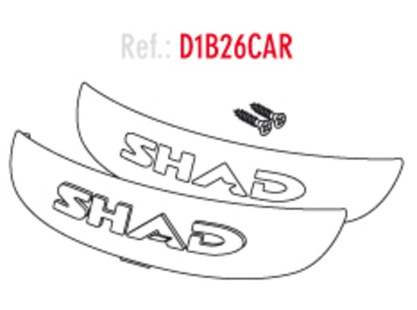 Shad sh26 отражатели бели D1b261car