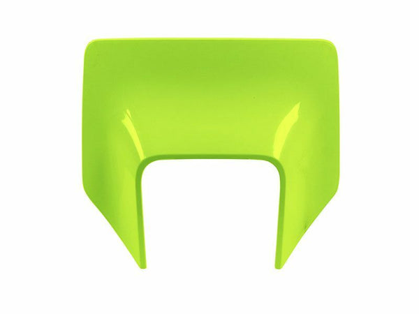 Racetech Front Number Plate Neon Yellow Husqvarna TE/FE R-MASKHSQGF17