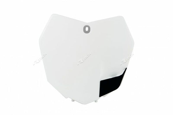 RACETECH Front Number Plate White KTM R-TBKTMBN0013 