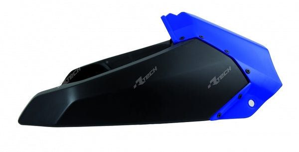 RaceTech Upper Radiator Cover Blue/Black Yamaha YZ250/450F R-Cvyzfblnru1