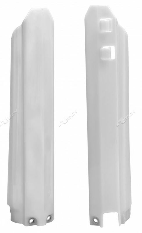 Racetech Fork Guards - White R -psyz0bn0003