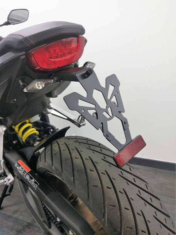 V PARTS License Plate Holder Black Honda CB650R C8-SPH033 