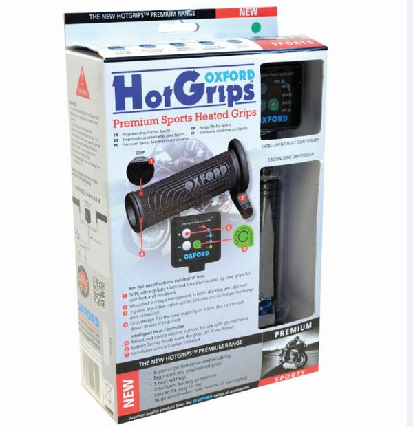 Оксфорд Hot Grip's Premium Sport Heat дръжка