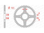 AFAM Steel Standard задно смоно 10221 - 520