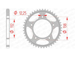 AFAM Steel Standard задно смоно 10613 - 525