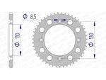 AFAM Aluminium Ultra -Light заден Spropet 11104 - 420