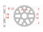 AFAM Steel Standard задно смоно 12325 - 428