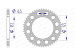 Afam Aluminium Ultra -Light Hard AnoDivied заден Spropet 13301 - 520