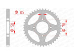 AFAM Steel Standard заден Spropet 14201 - 428