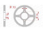 AFAM Steel Standard задно смоно 14215 - 428