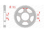 AFAM Steel Standard задно смоно 14601 - 530