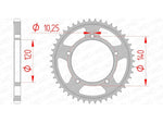 AFAM Steel Standard задно смоно 14604 - 525