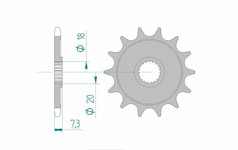 Afam Steel Self -Cleaning Front Spook 20206 - 520