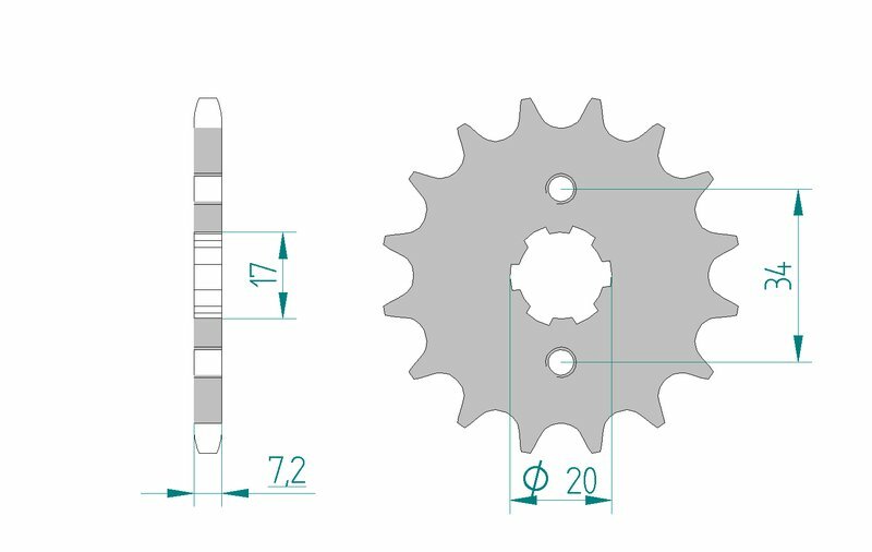 Afam Steel Standard Front Spook 20209 - 428