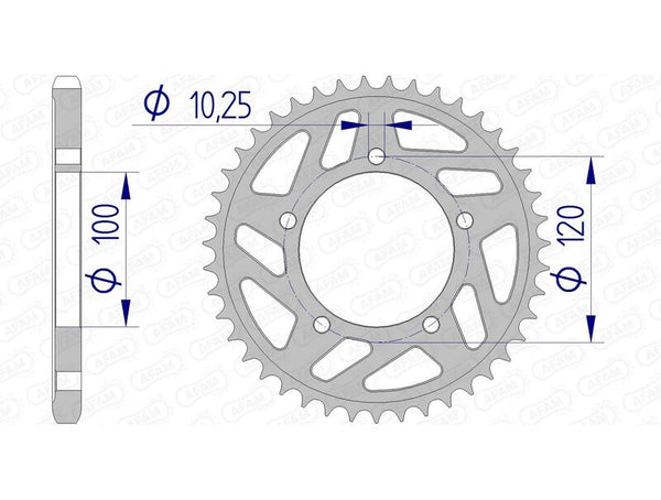 AFAM Aluminium Power Spook 36802 - 525 36802-41