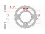 AFAM Steel Standard заден Spropet 38200 - 428