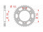 AFAM Steel Standard задно смоно 50609 - 525