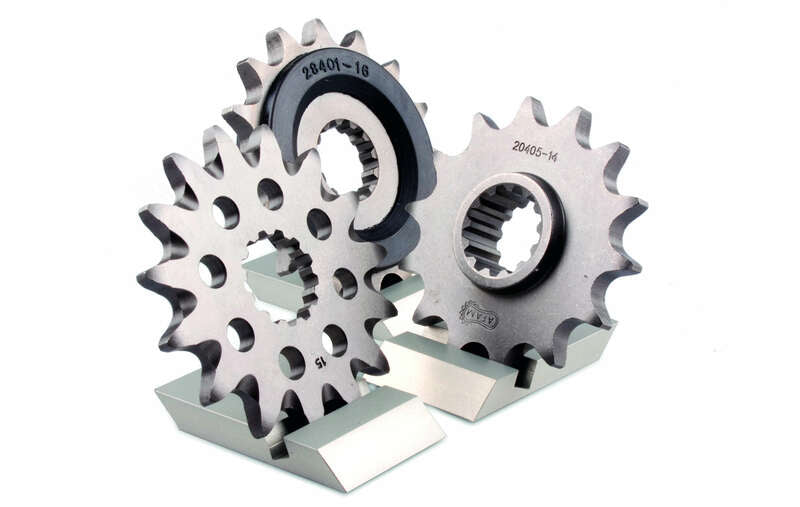 AFAM Steel Standard Front Sprocket 20308520, kompatibelt med Honda TRX 250 R Fourtrax 2WD. Slitstarkt framdrev i stål för pålitlig kraftöverföring.