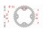 AFAM Steel Standard задно смоно 71305 - 520