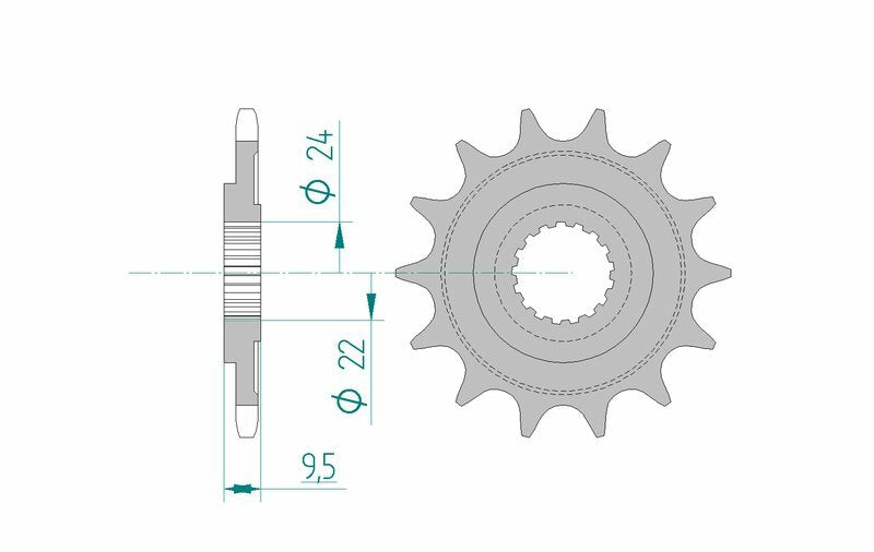 Afam Steel Self -Cleaning Front Spook 20311 - 520