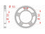 AFAM Steel Standard задно смоно 86603 - 530