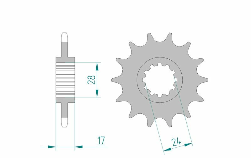 Afam Steel Standard Front Spook 20516 - 520