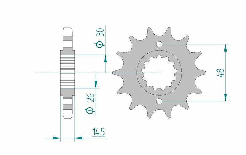 Afam Steel Standard Front Spook 20602 - 530