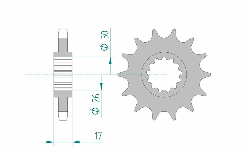 Afam Steel Standard Front Spook 20603 - 530