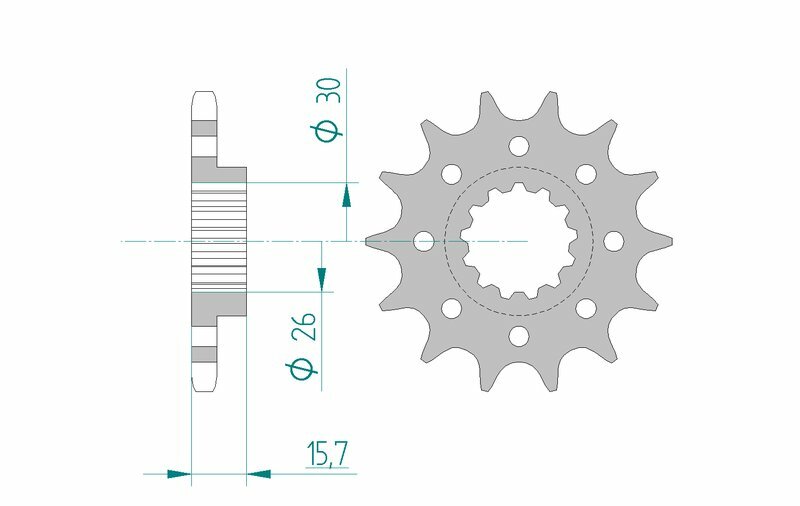 Afam Steel Standard Front Spook 20605 - 525