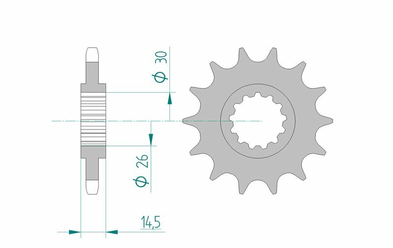 Afam Steel Standard Front Spook 20611 - 525