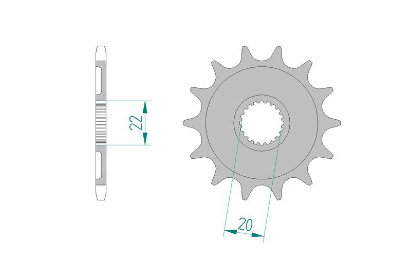 Afam Steel Standard Front Spook 21309 - 520