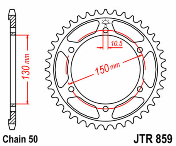 Stand Stand Stand Stand Standing задно зъбче 859 - 530 JTR859.38